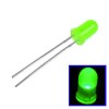 10 pz LED Verde 3mm