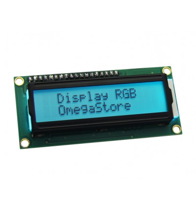 Display LCD 16x2 con retroilluminazione RGB