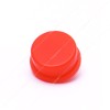 Red round cap for Square Tactile switch (pz 10)