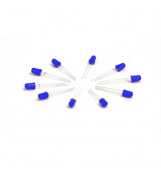 LED Blu 5mm (10 pezzi)