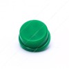 Green round cap for Square Tactile switch (pz 10)