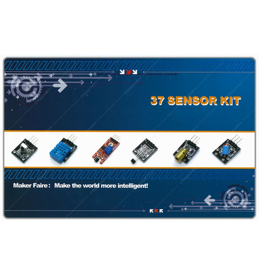 Kit 37 in 1 cofanetto sensori per Arduino - Omega 2000 snc
