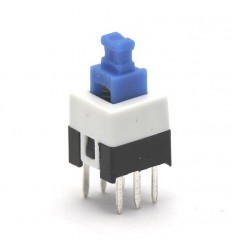 7x7mm Self-Lock Push Switch Interruttore On-Off (3 pezzi)