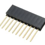 10 Pin Female 11mm tall stackable Header Connector