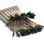 40 cavi Dupont/Jumper flessibili 20cm femmina - femmina per Arduino