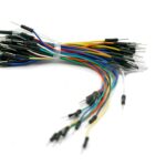 65 cavi Jumper flessibili per breadboard maschio - maschio