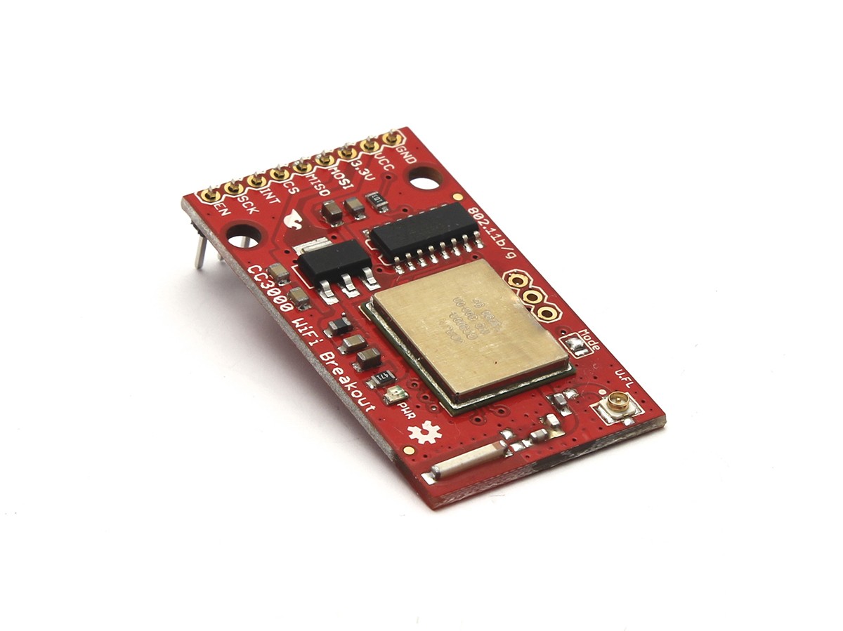 CC3000 Wi-Fi Breakout SPI Communication