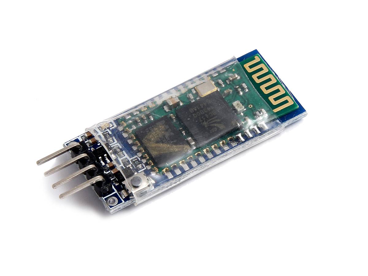 HC-05 4 pin modulo Bluetooth (Master+Slave) con pulsante - immagine 2