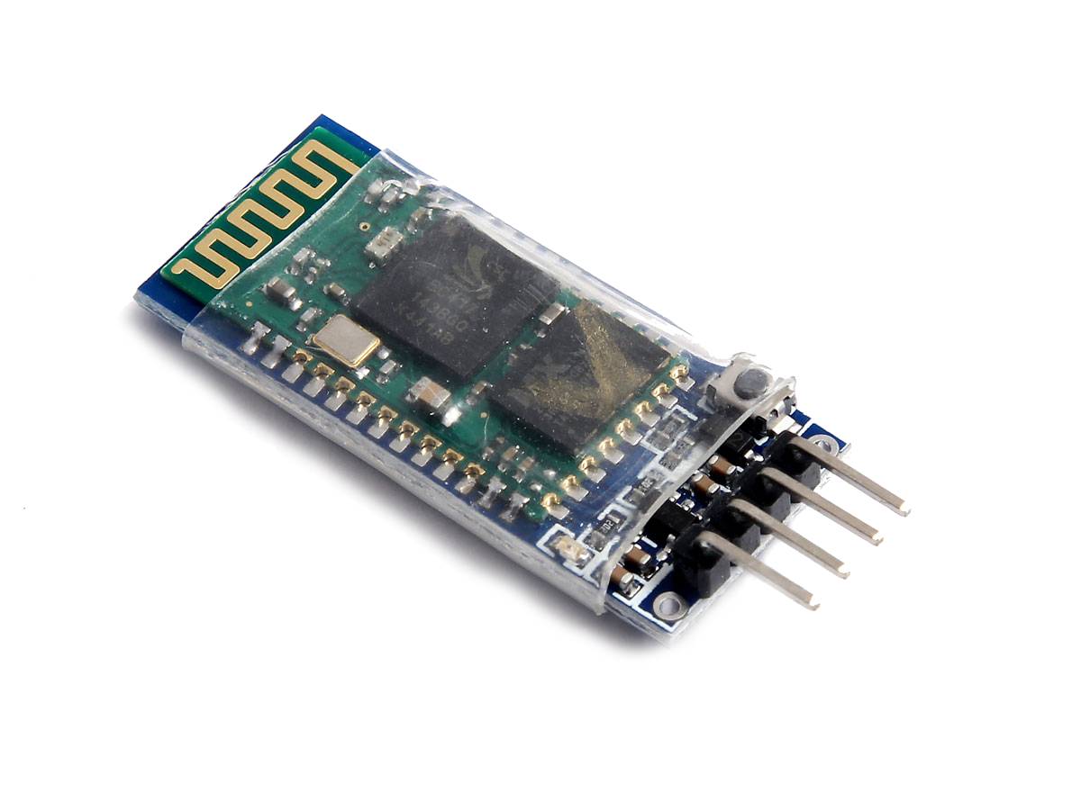 HC-05 4 pin modulo Bluetooth (Master+Slave) con pulsante