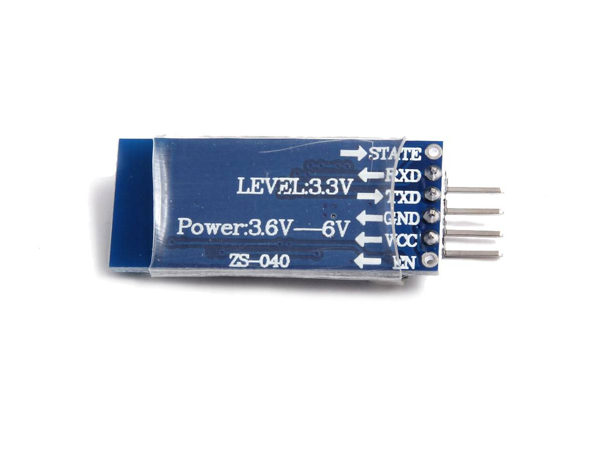 HC-05 4 pin modulo Bluetooth (Master+Slave) con pulsante - immagine 3