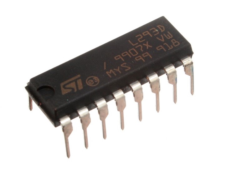 L293D Motor Driver Full bridge doppio PDIP 16 pin