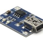 TP4056 modulo carica batterie Lipo 16550 1A 5V con Mini USB