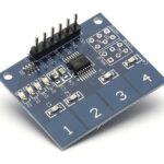 TTP224 Modulo interruttore tattile capacitivo a 4 canali