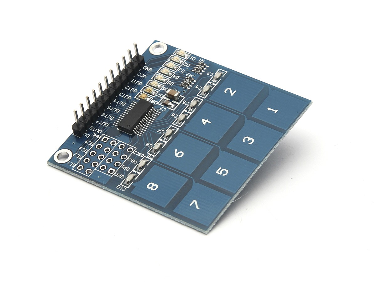 TTP226 Modulo interruttore tattile capacitivo a 8 canali
