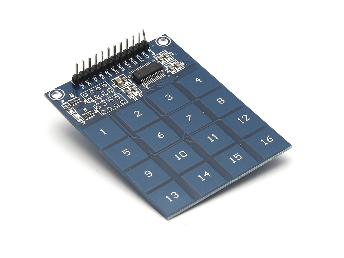 TTP229 Modulo interruttore tattile capacitivo a 16 canali