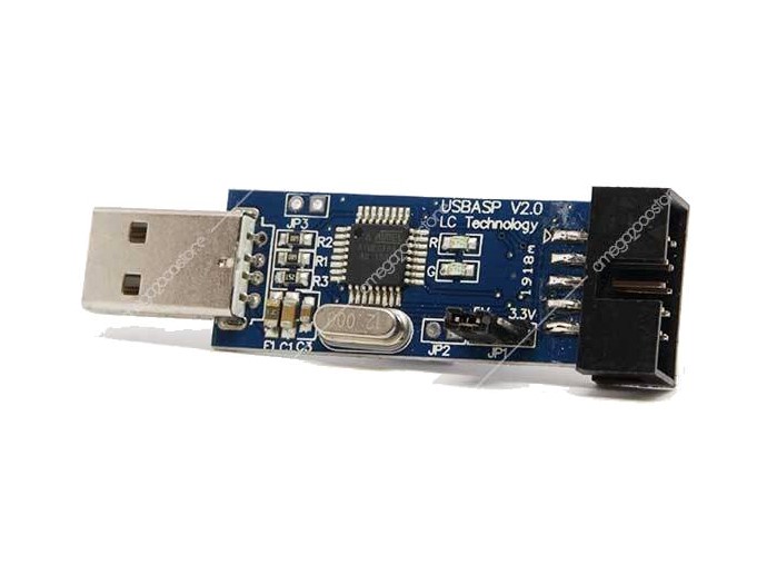 USB ASP programmatore per micro processori AVR completo di cavo - immagine 2