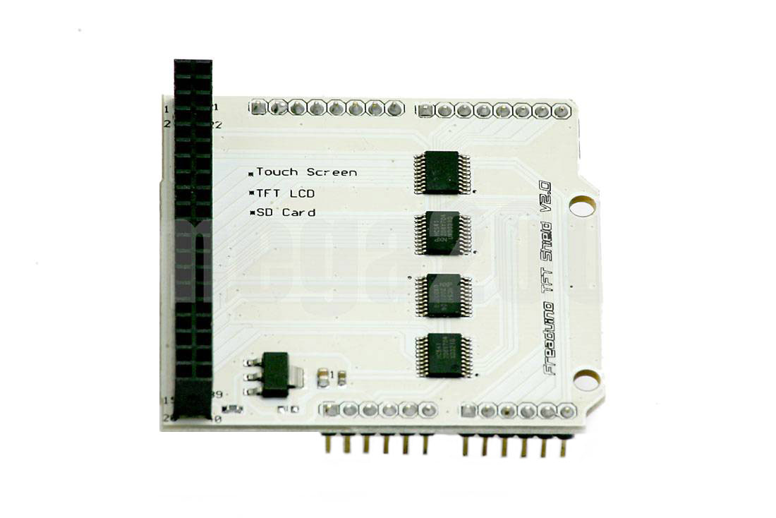 Adattatore per display TFT Arduino Uno con touch screen