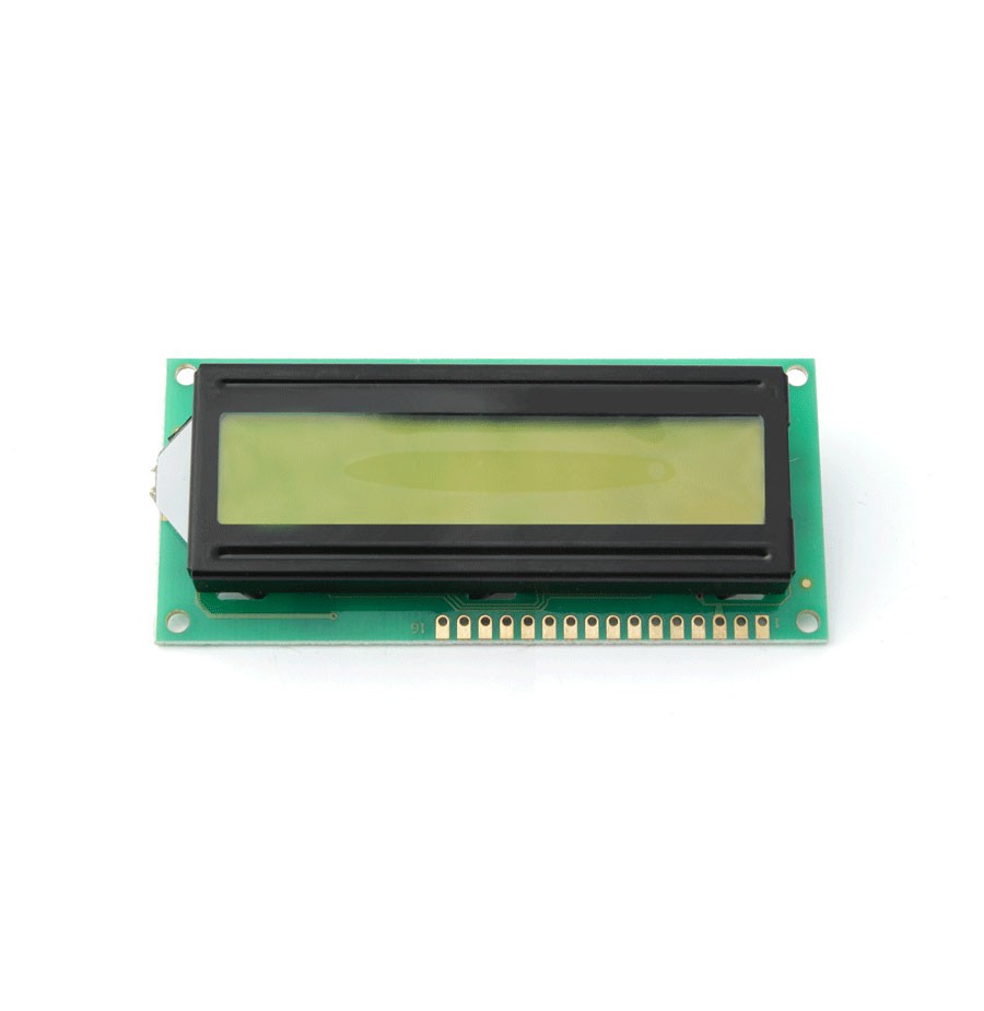Display LCD 1601 retroilluminato giallo