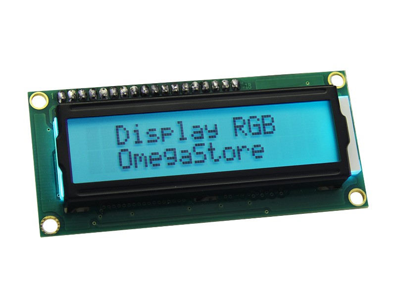 Display LCD 1602 retroilluminato RGB