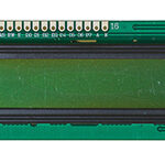 Display LCD 16x02 retroilluminato giallo/verde HD44780