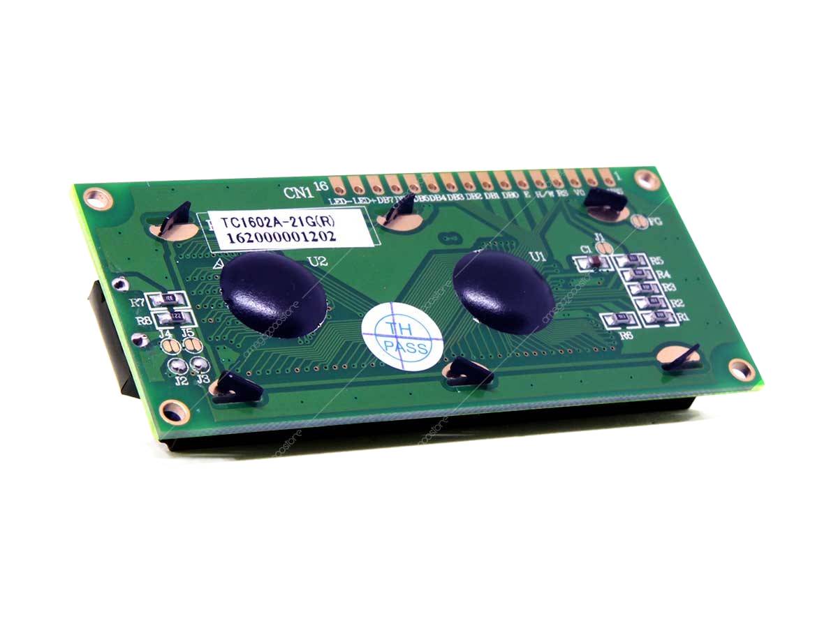 Display LCD 16x2 retroilluminato blu driver SPLC780D - immagine 2