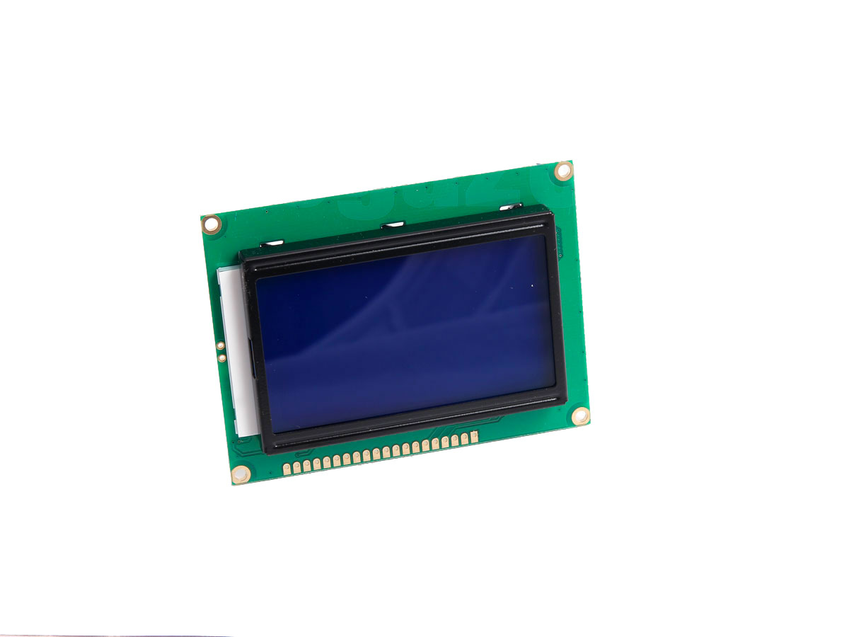Display LCD grafico 128x64 retroilluminato verde - immagine 2