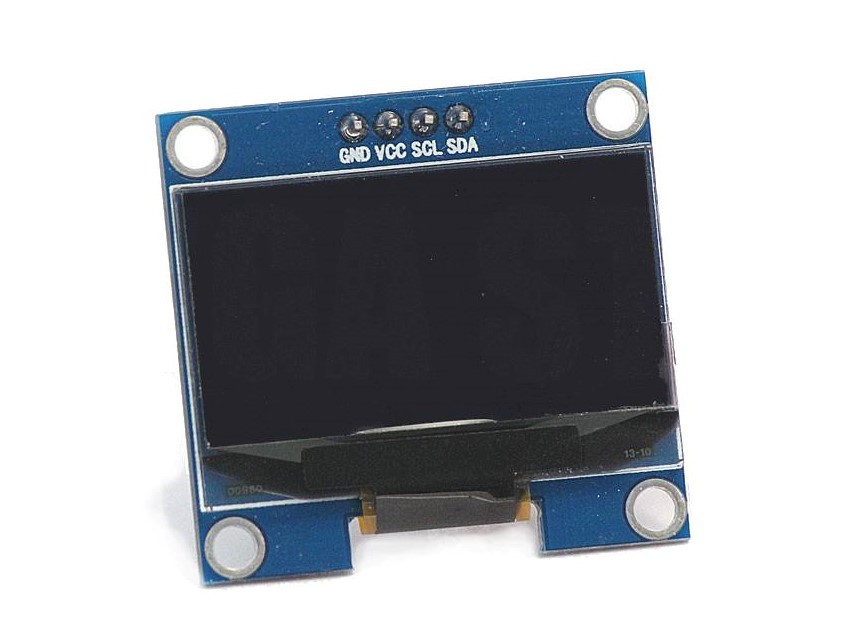 Display OLED a 1.3'’ con interfaccia I2C