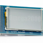 Display TFT Arduino Uno a colori 2,4" con touch screen