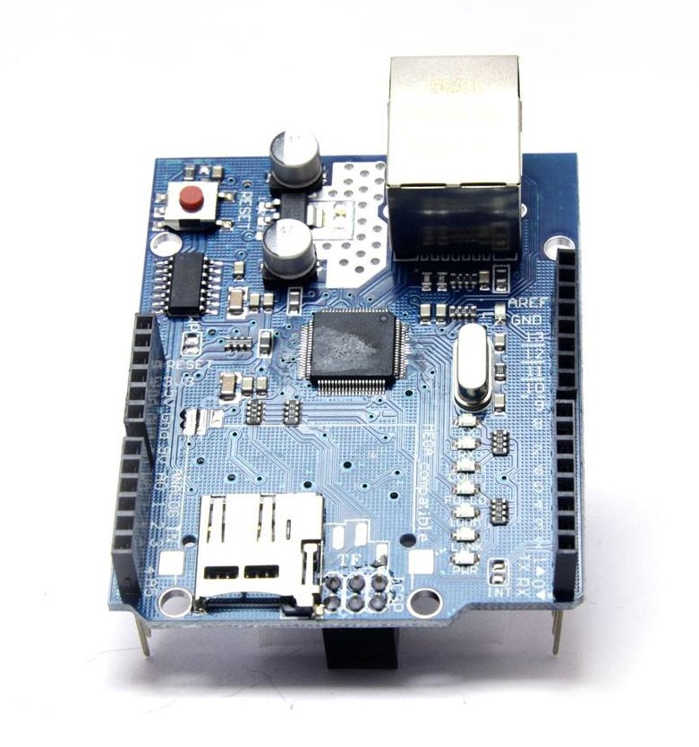 Ethernet Shield R3 W5100 per Arduino Mega e Uno - immagine 2
