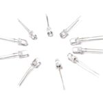 LED bianco 5 mm (10 pezzi)