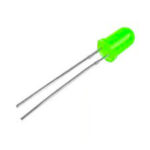LED verde 3 mm (10 pezzi)