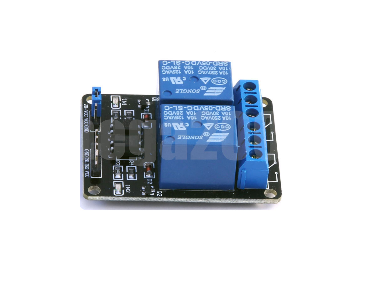 Modulo relè 5V 2 canali per Arduino