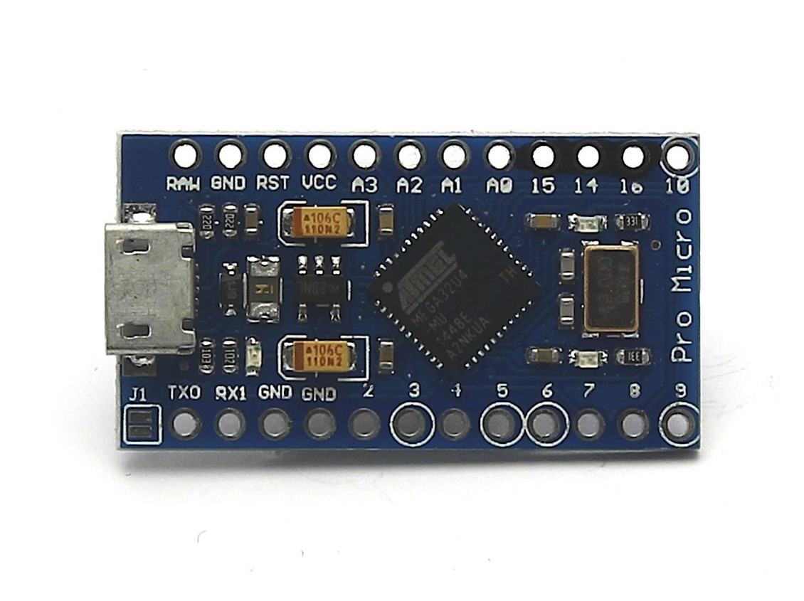 Pro Micro ATmega32U4 5V 16MHz Mini - immagine 4