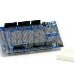 Proto Shield Mega V3 con breadboard 170