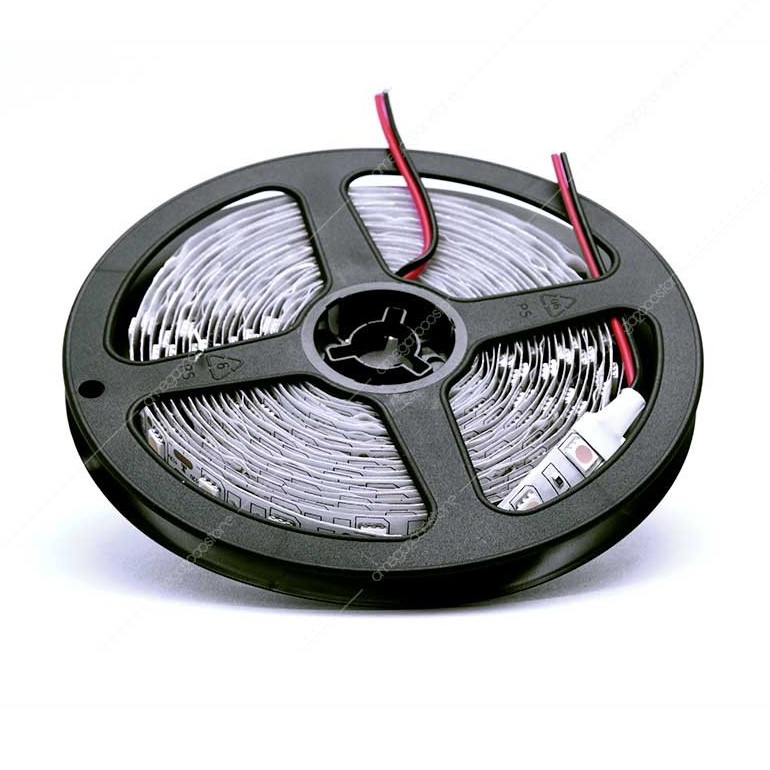 Striscia LED RGB 5 m no waterproof con alimentazione 12V