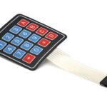 Tastiera a membrana 4x4 numerica da 16 tasti