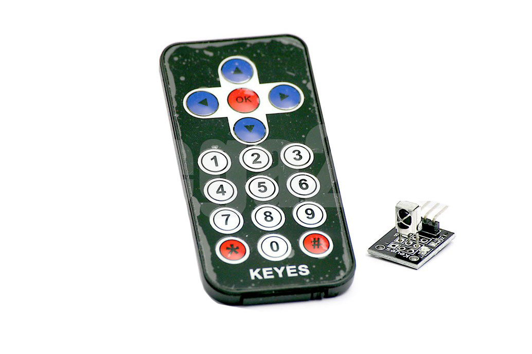 Telecomando ad infrarossi con frecce