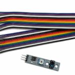 5pz Moduli sensore di tracciamento KY-033 Line Follower TCRT5000 uscita digitale 3Pin ( DAOKAI)